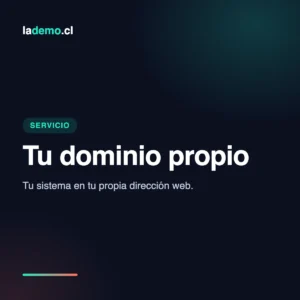 Configuración de tu dominio propio