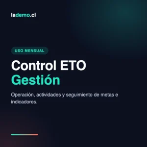 Control ETO Gestión · uso mensual