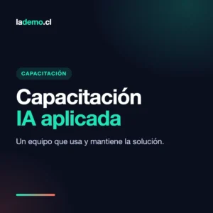 Capacitación IA aplicada